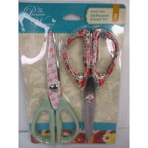 Pioneer Woman Gorgeous Garden Scissors All Purpose Shears Stainless Steel Floral